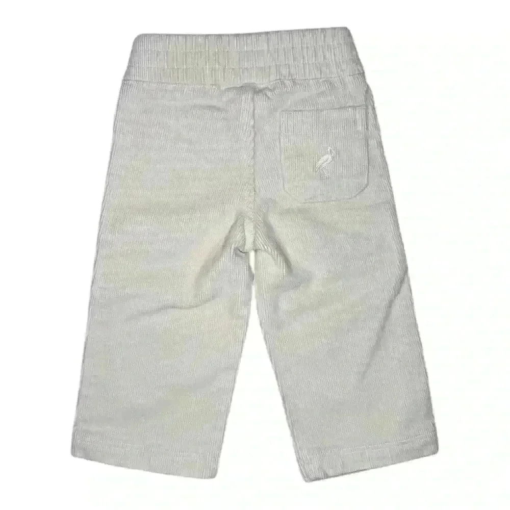 NWOT The Beaufort Bonnet Company Cream Corduroy Pants - Size - 0/6 months
